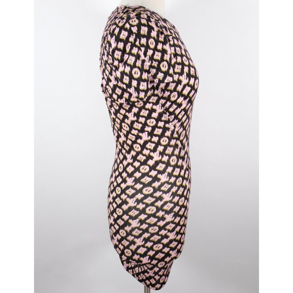 Louis Vuitton by Marc Jacobs dress top sz S stretch LV monogram bodycon pink - Picture 9 of 16
